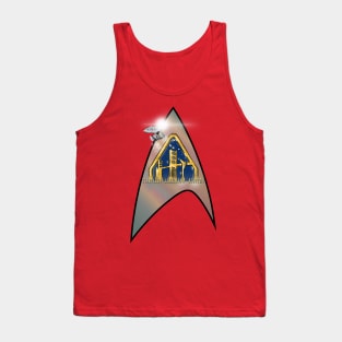 Starfleet Leadership Academy Delta Shield Tank Top